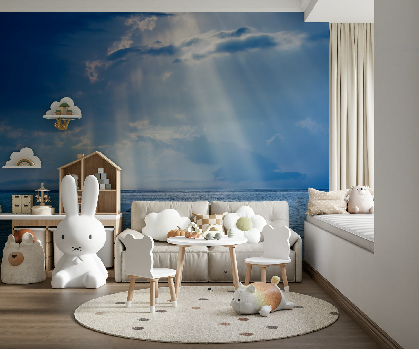 Ocean's Grace Wall Mural
