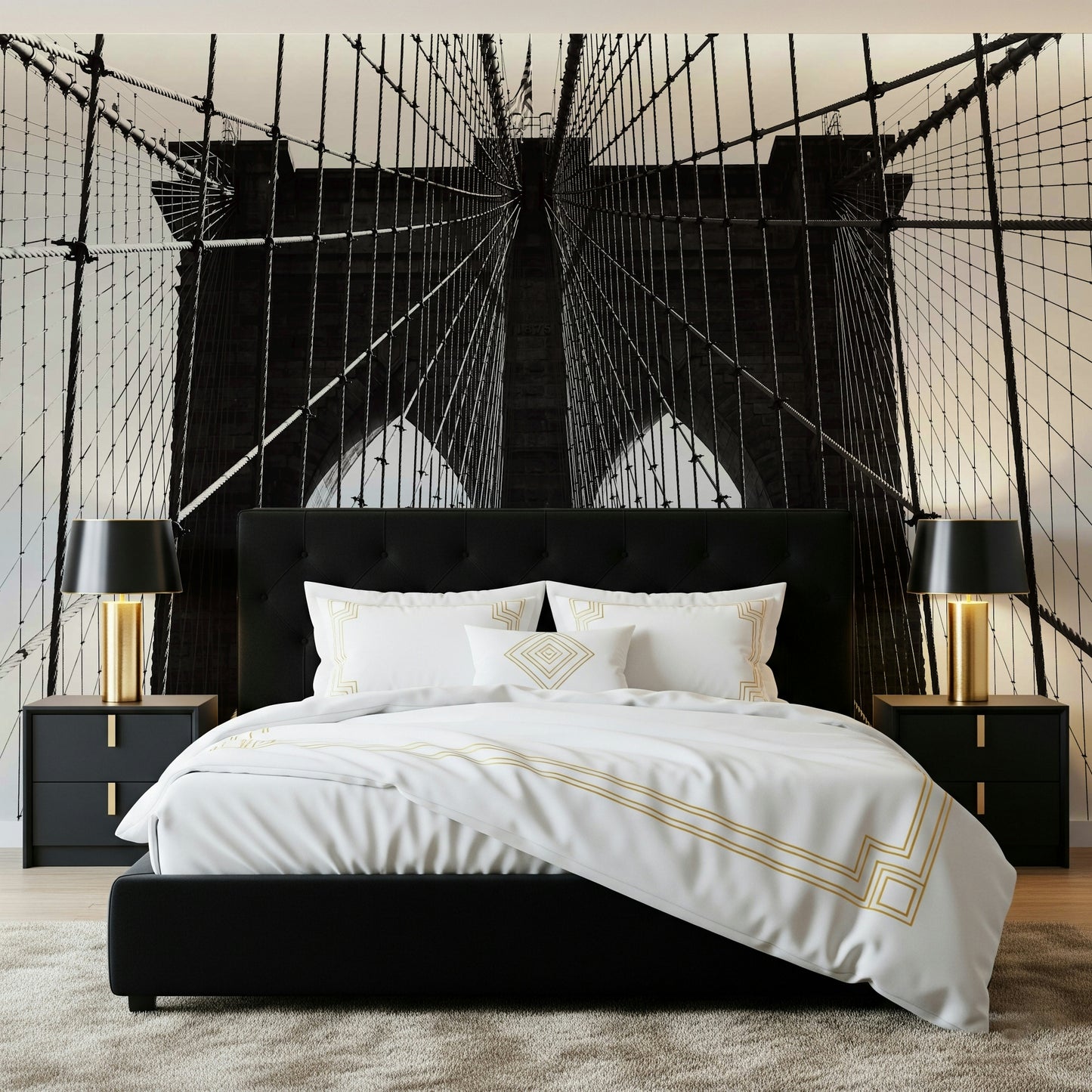 Brooklyn's Cables Wall Mural