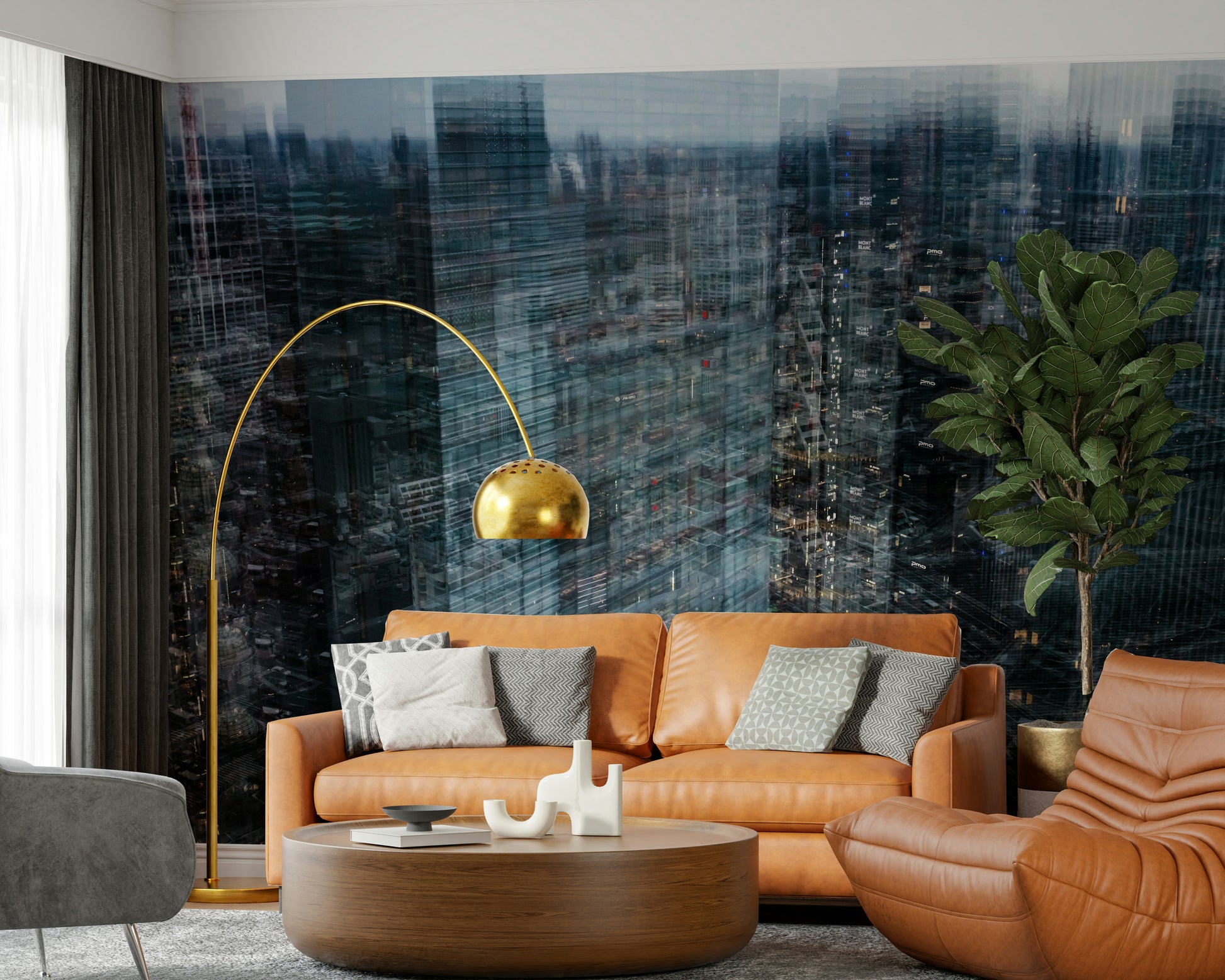 Art Deco-inspired wall covering with radiant ruby tones for stylish interiors.