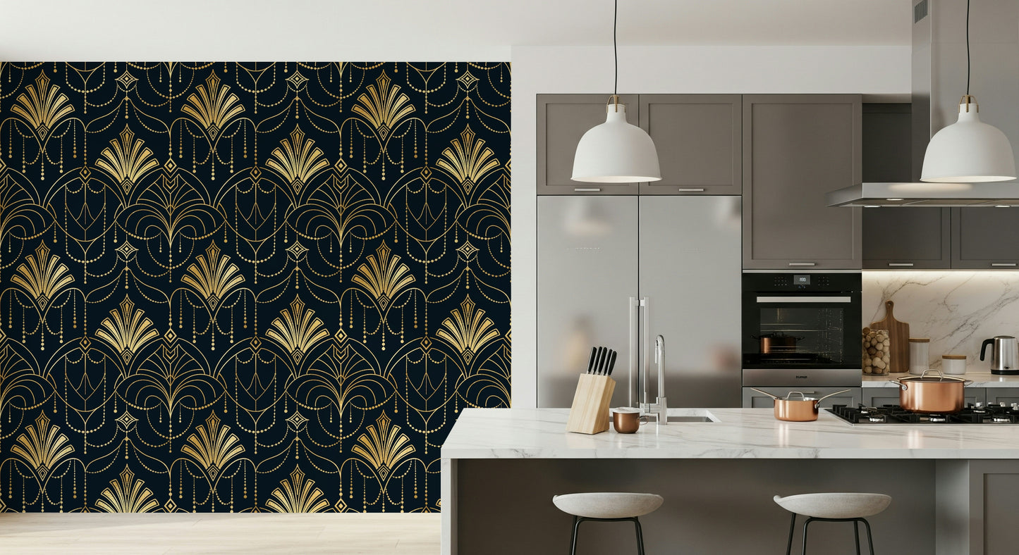 Art Deco Opulence Wallpaper⁠