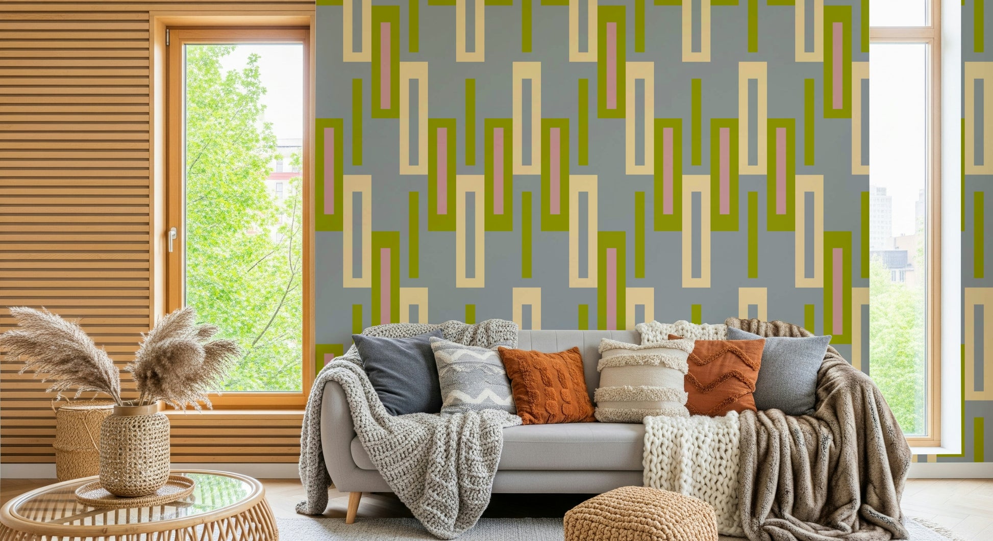 Moderno wall covering featuring subtle textures and sophisticated color tones.