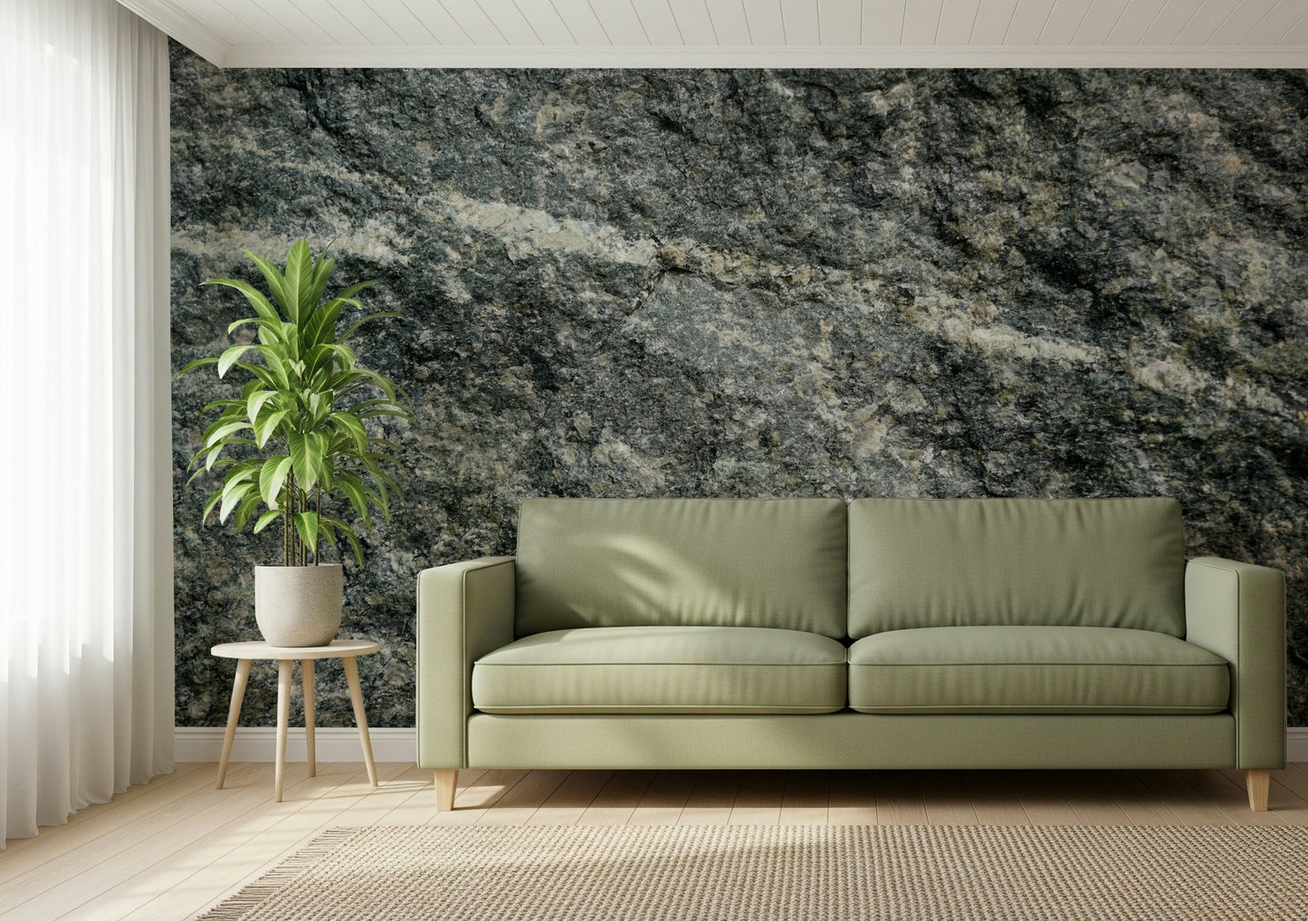 Granite Grey Wall Mural -2566625