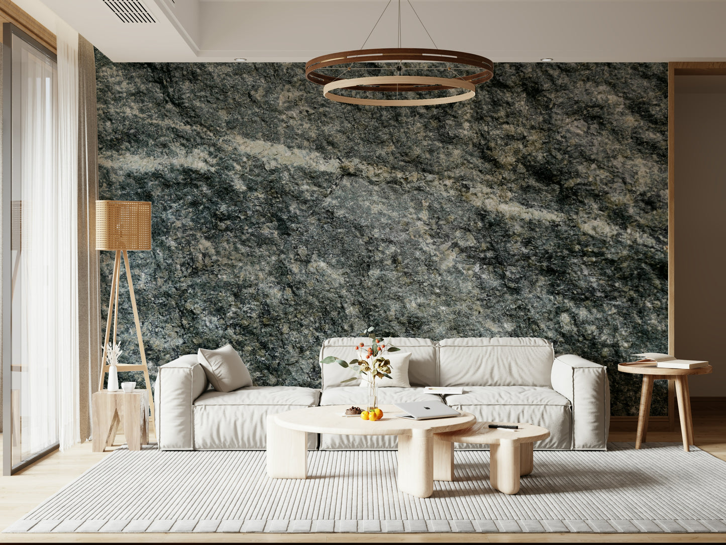 Granite Grey Wall Mural -2566625