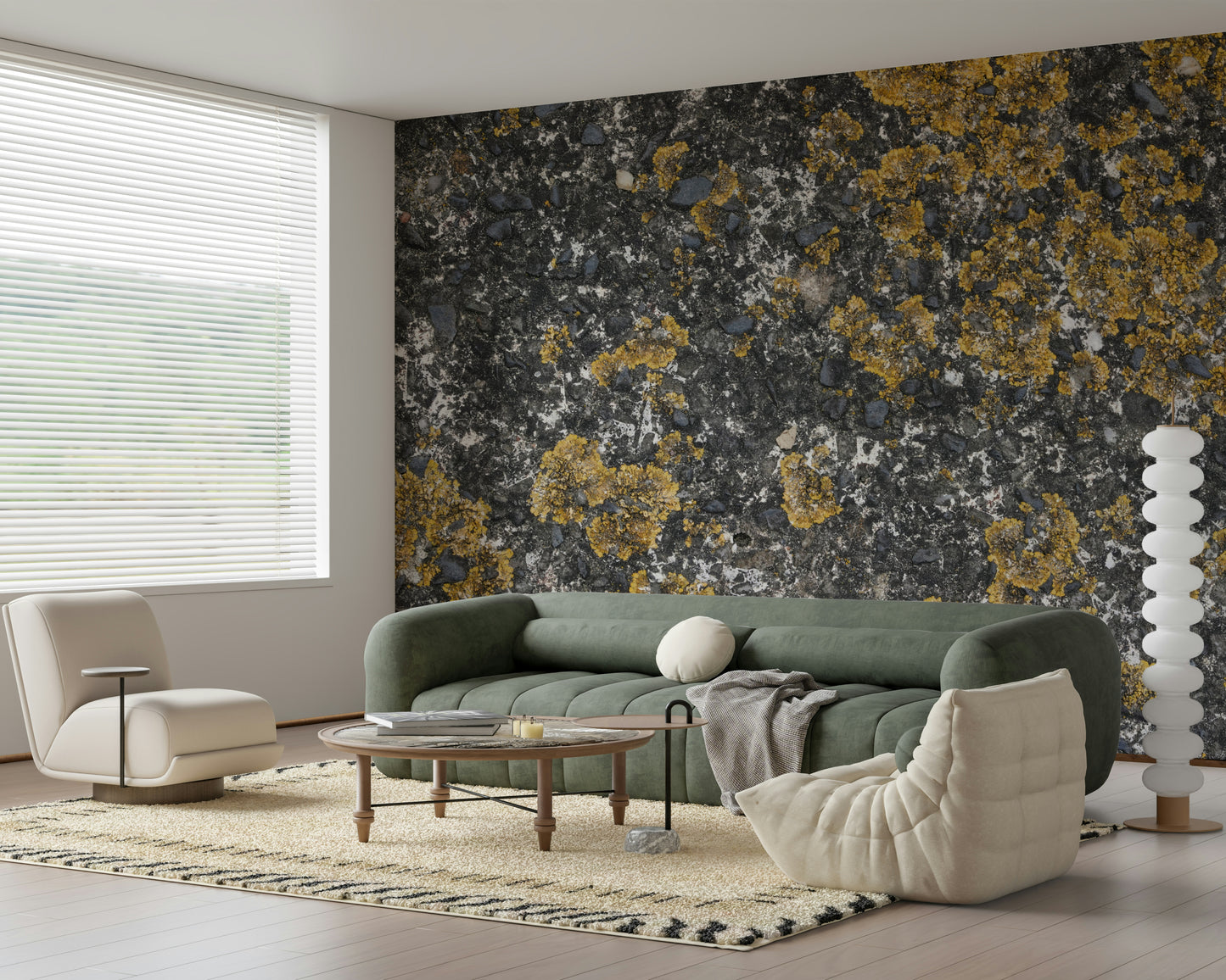 Cracked Stone Wall Mural -2566609