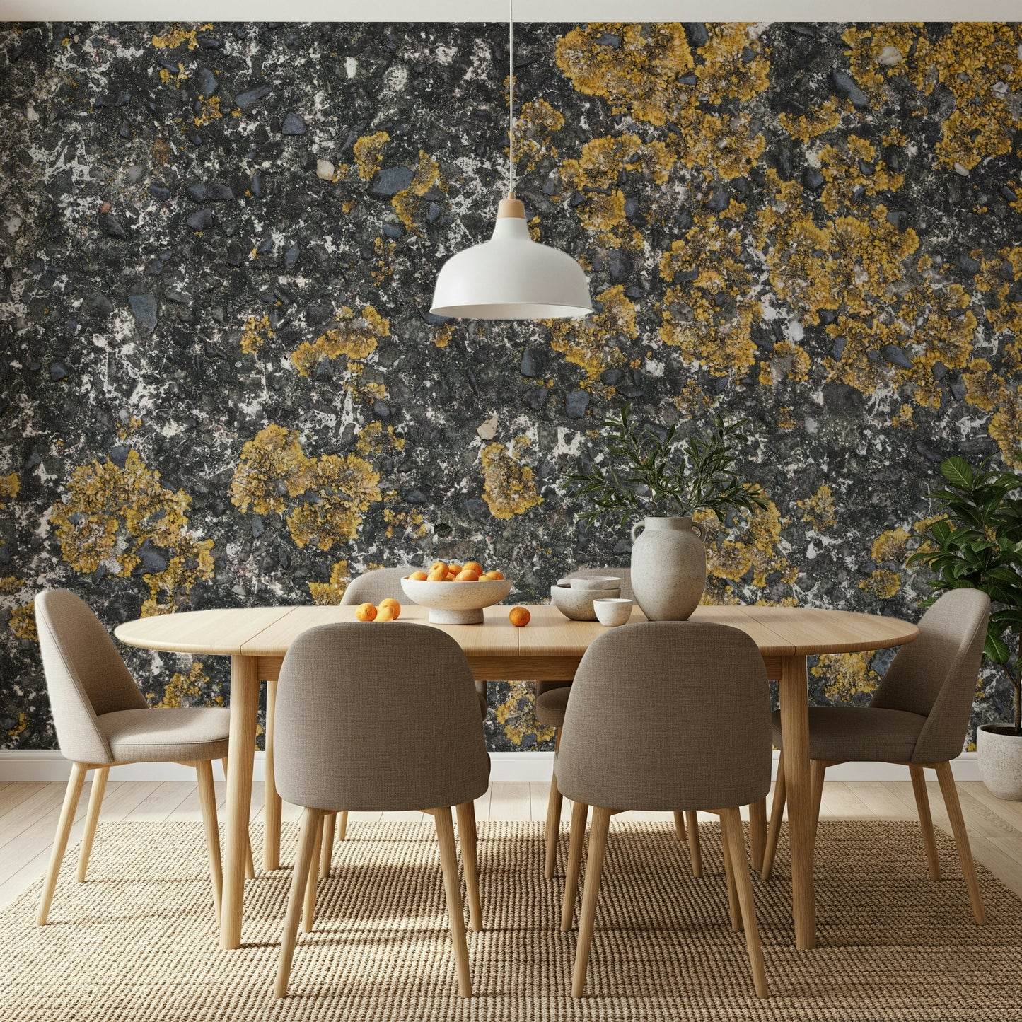 Cracked Stone Wall Mural -2566609