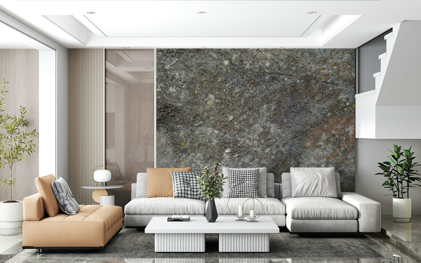 Rustic Stone Wall Mural -2566615