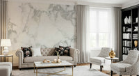 Wall mural showcasing stone effect textures in neutral tones for modern or industrial décor.