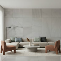 Wall mural showcasing natural white stone blocks for contemporary, minimalist, or rustic décor.