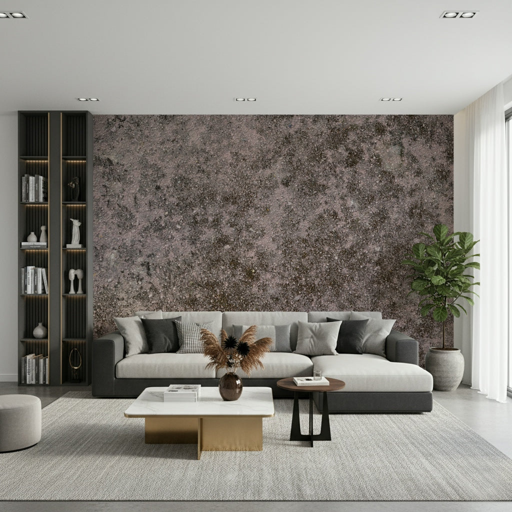Wall mural featuring grunge textures and subtle shading for loft, industrial, or modern contemporary spaces.