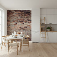 Urban Loft Texture Wall Mural featuring industrial-style textures with concrete, brick, and weathered surfaces.