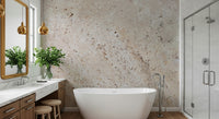 Subtle Beige Stone Wall Mural featuring light natural stone textures in soft neutral tones for calming interiors.