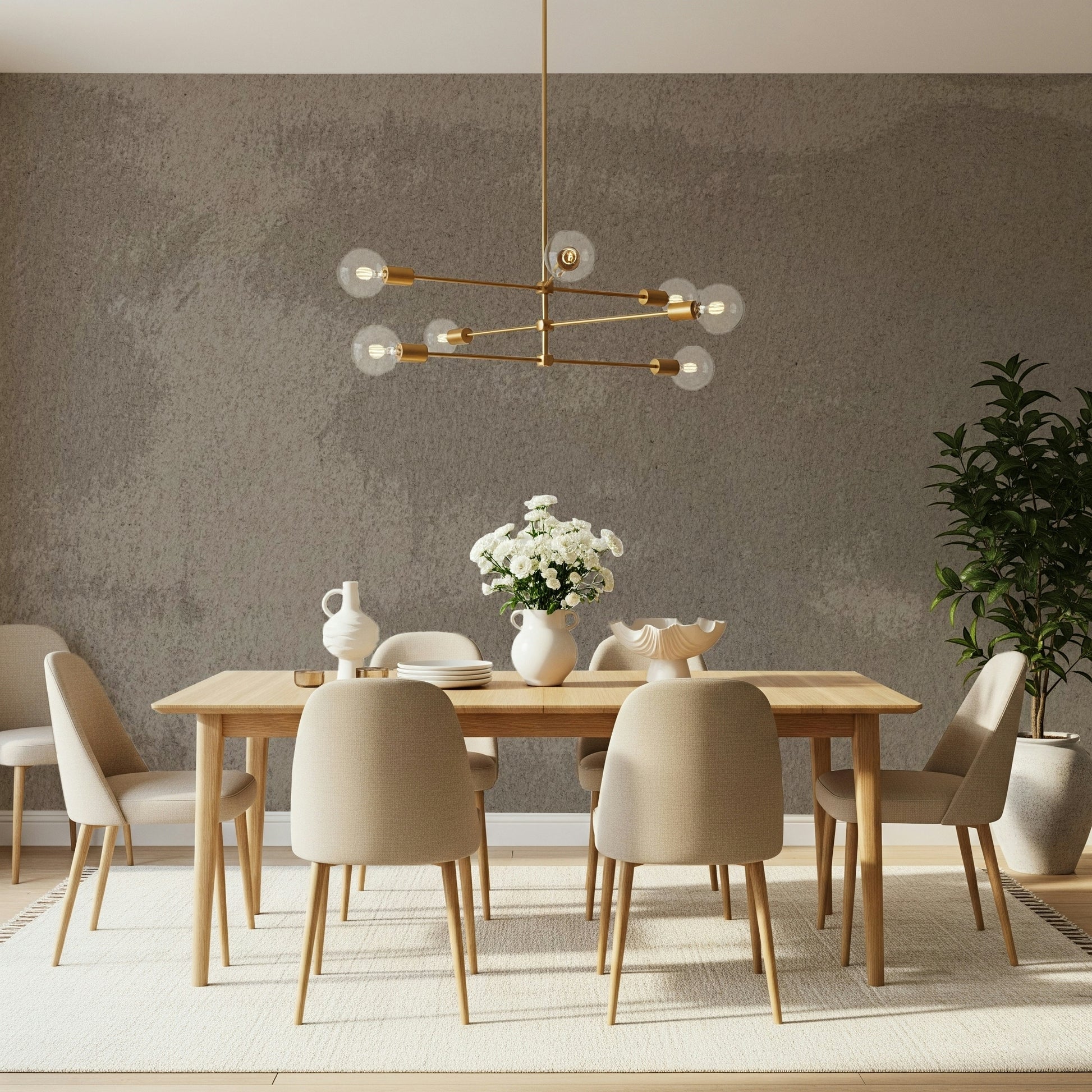 Stone wall wallpaper showcasing rough, uneven surfaces and mixed neutral tones for industrial-style décor.