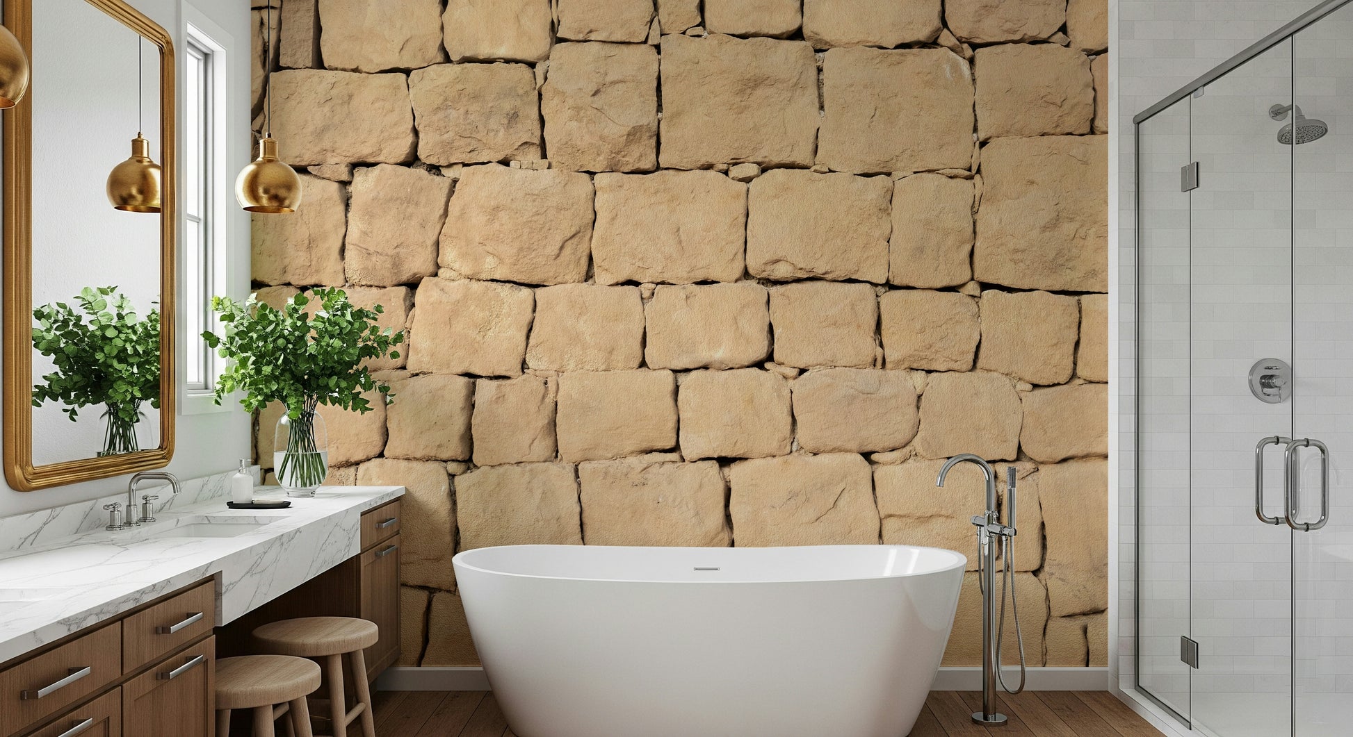 Rustic Earthen Wall Texture Wallpaper with handcrafted appeal and natural warmth for serene spaces.