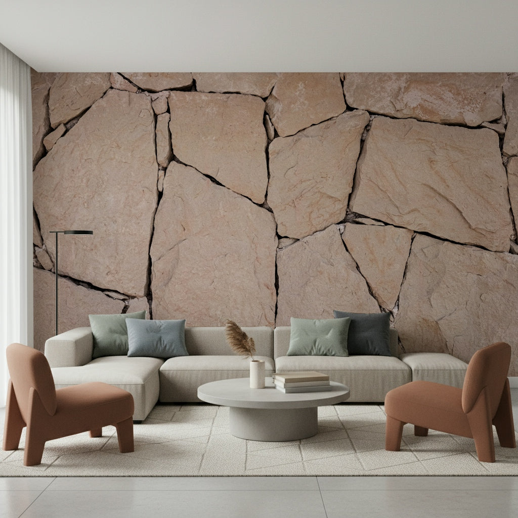 Stone Cladding Texture Wall Mural -2306806