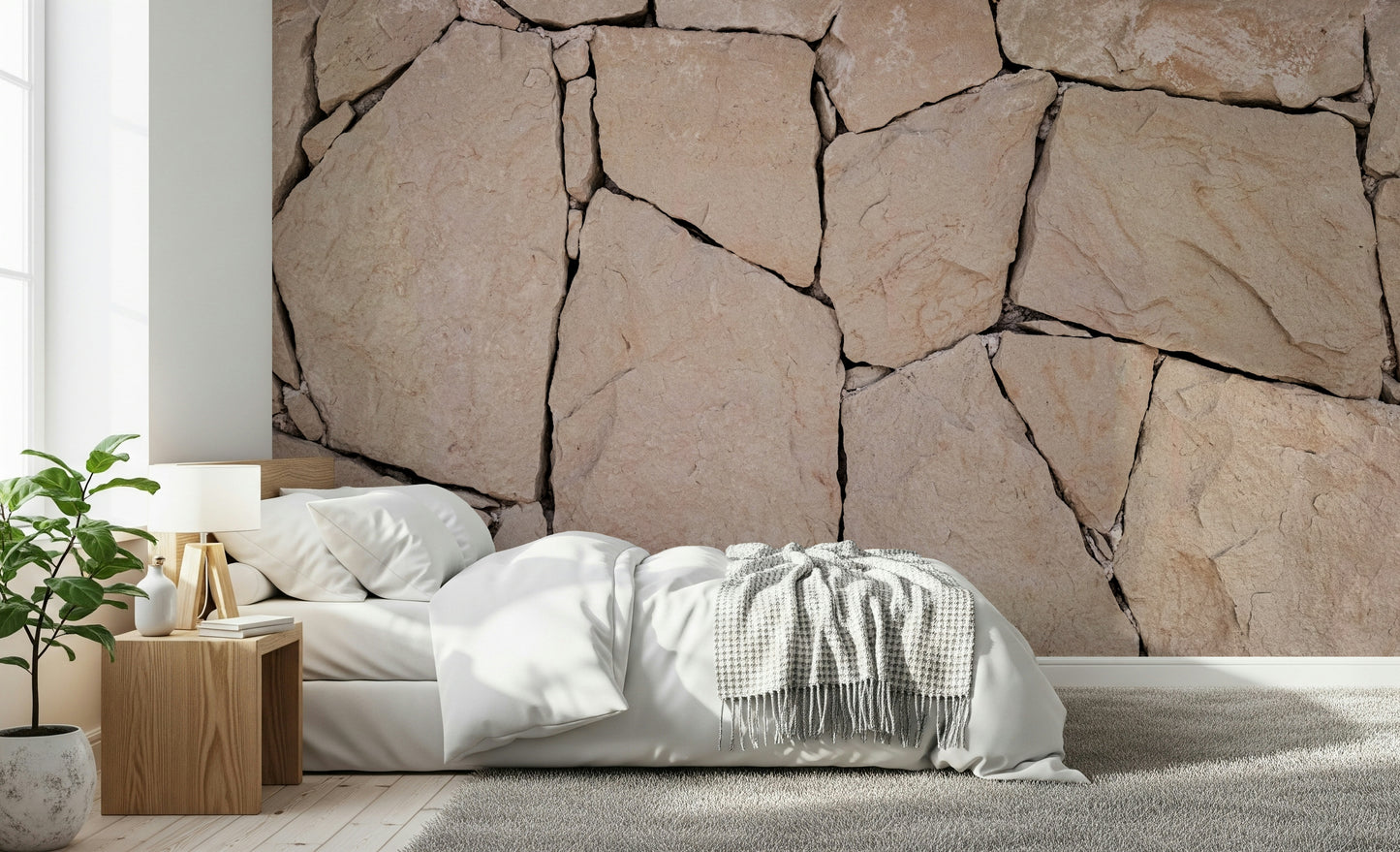 Stone Cladding Texture Wall Mural -2306806