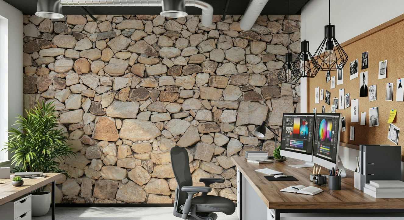 Timeless Stonework Wall Mural -2308528
