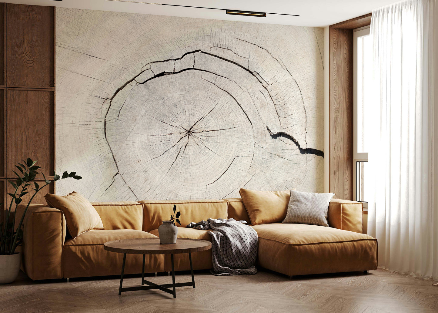 Tree's Life Story Wall Mural