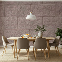 Decorative mural showcasing natural brick textures for interiors