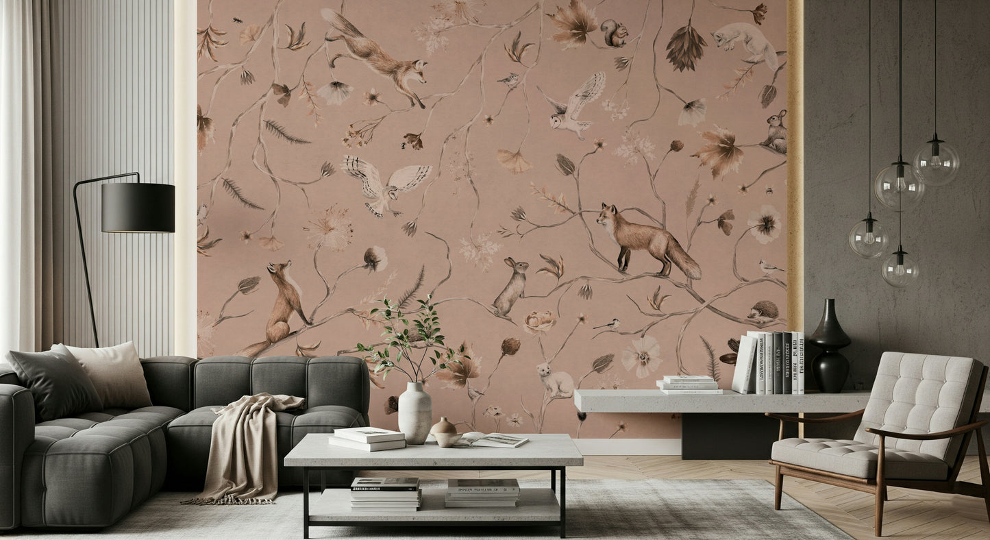 Woodland Whisper Wall Mural
