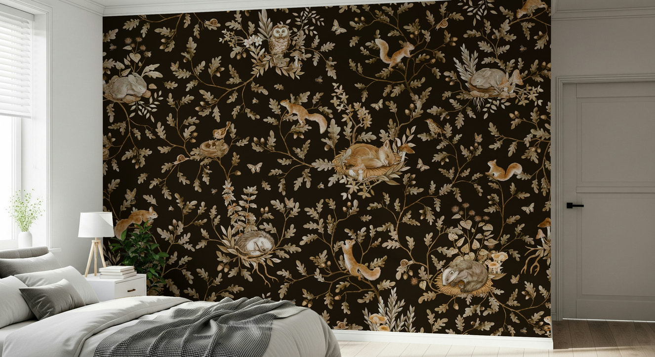 Enchanted Forest Naps Wall Mural