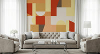 Minimalist design in soft, cozy colors that radiate warmth and harmony.