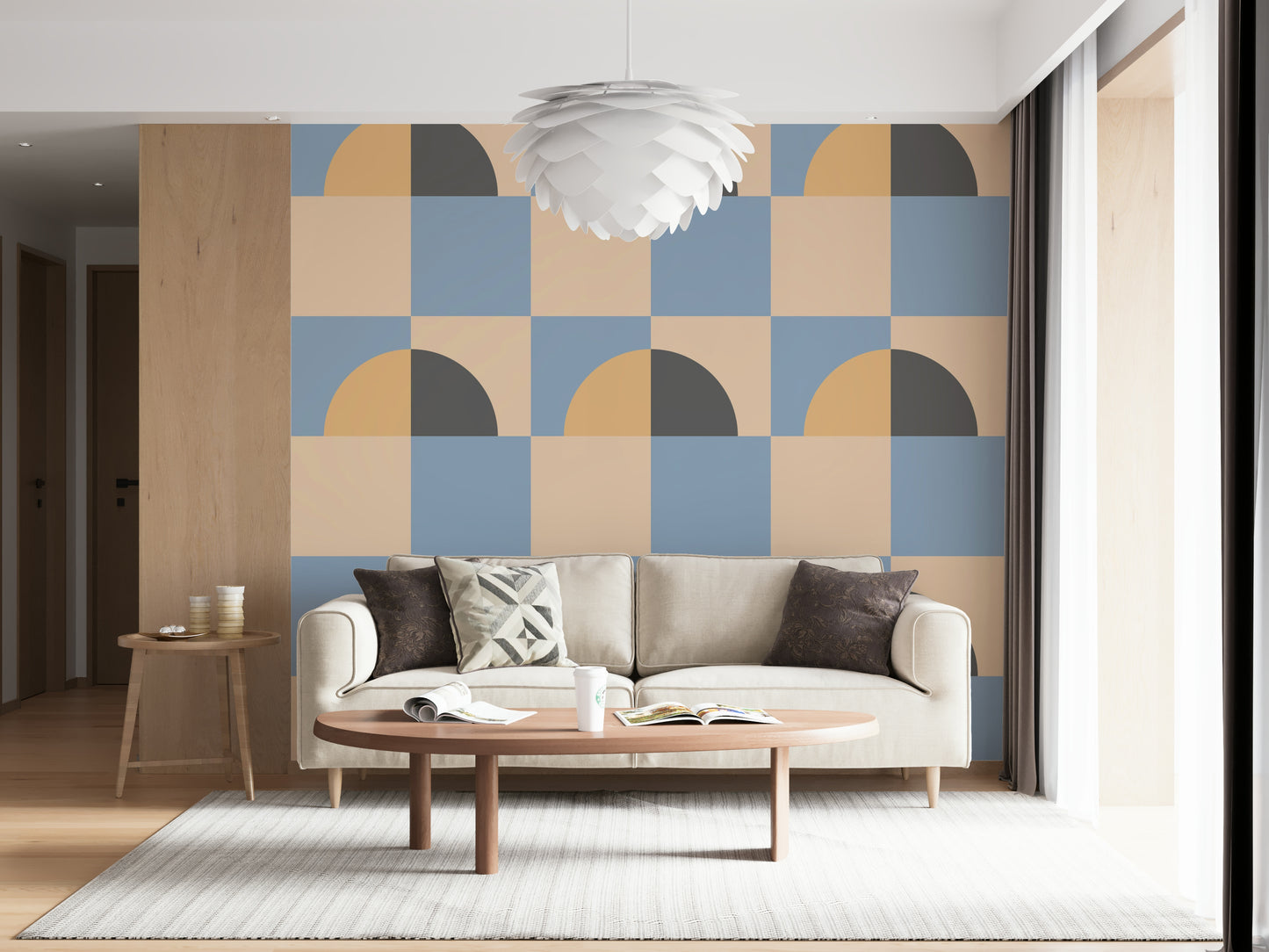 Abstract Sun and Sky Wallpaper⁠