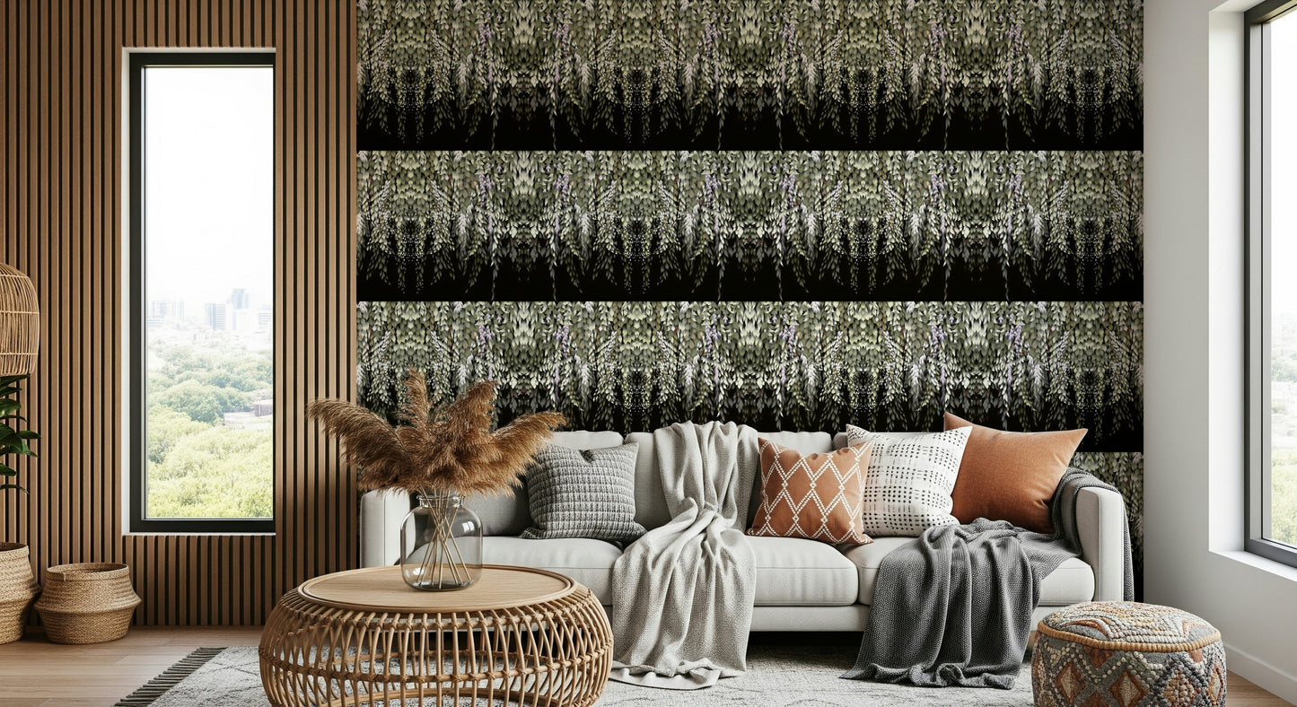 Wisteria Cascade Wallpaper⁠