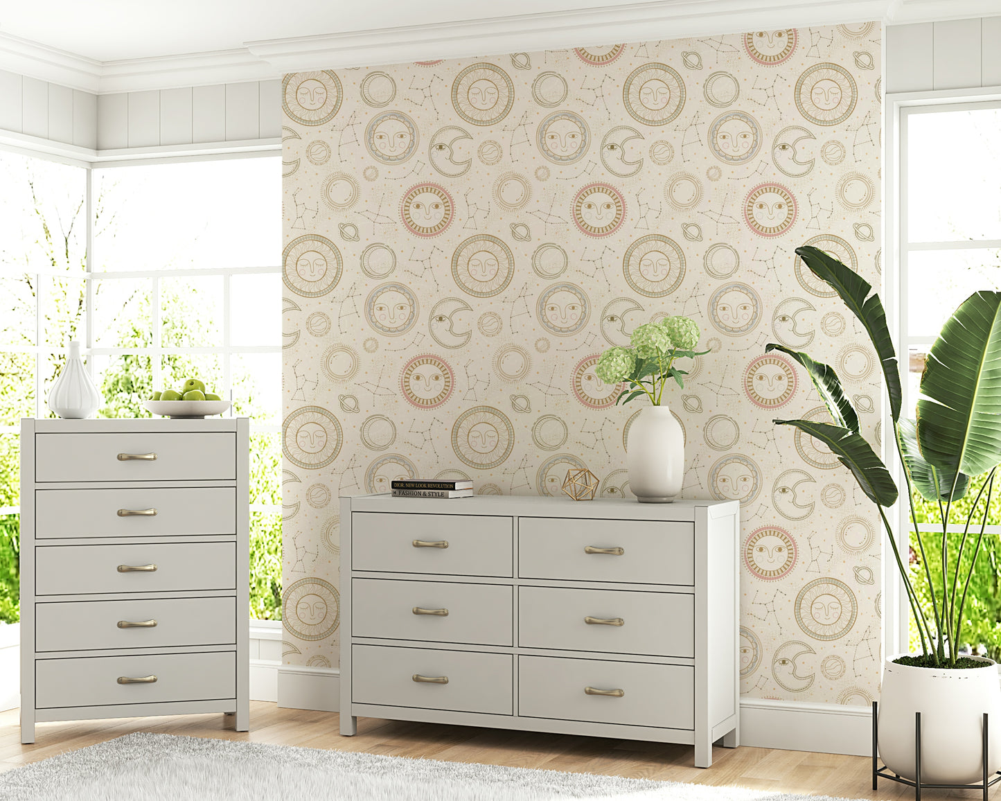 Celestial Harmony Wallpaper⁠