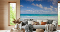 Beautiful seaside Cancun Beach wall mural clear calm water