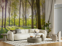 Bluebell Woods mural wallpaper nature inspired home decor
