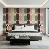 Arched geometry, Contemporary Shapes Blend pattern.