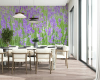 Flowering stalks wall decoration, a beautiful Field Dream design.