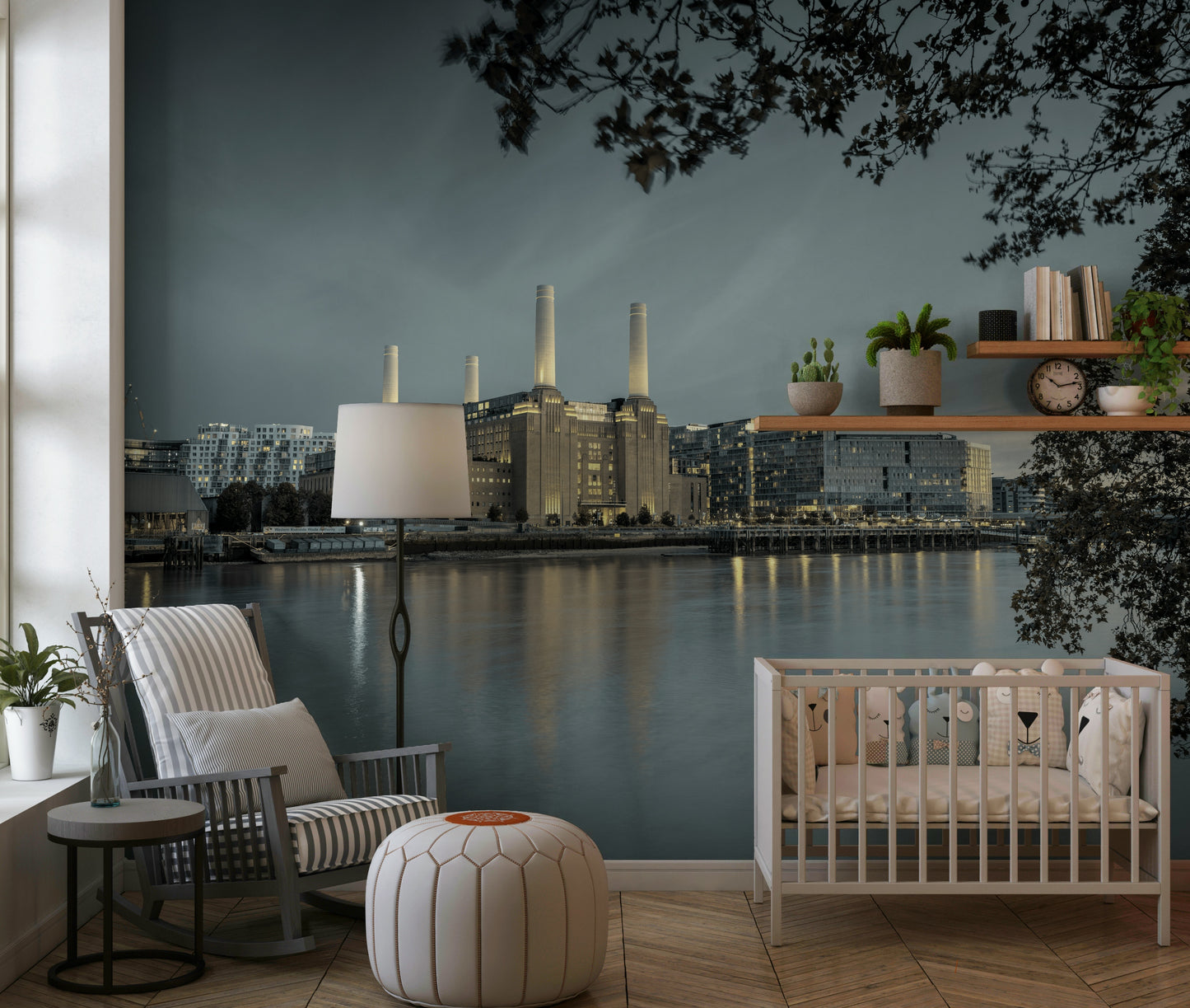 London's Powerhouse Wall Mural