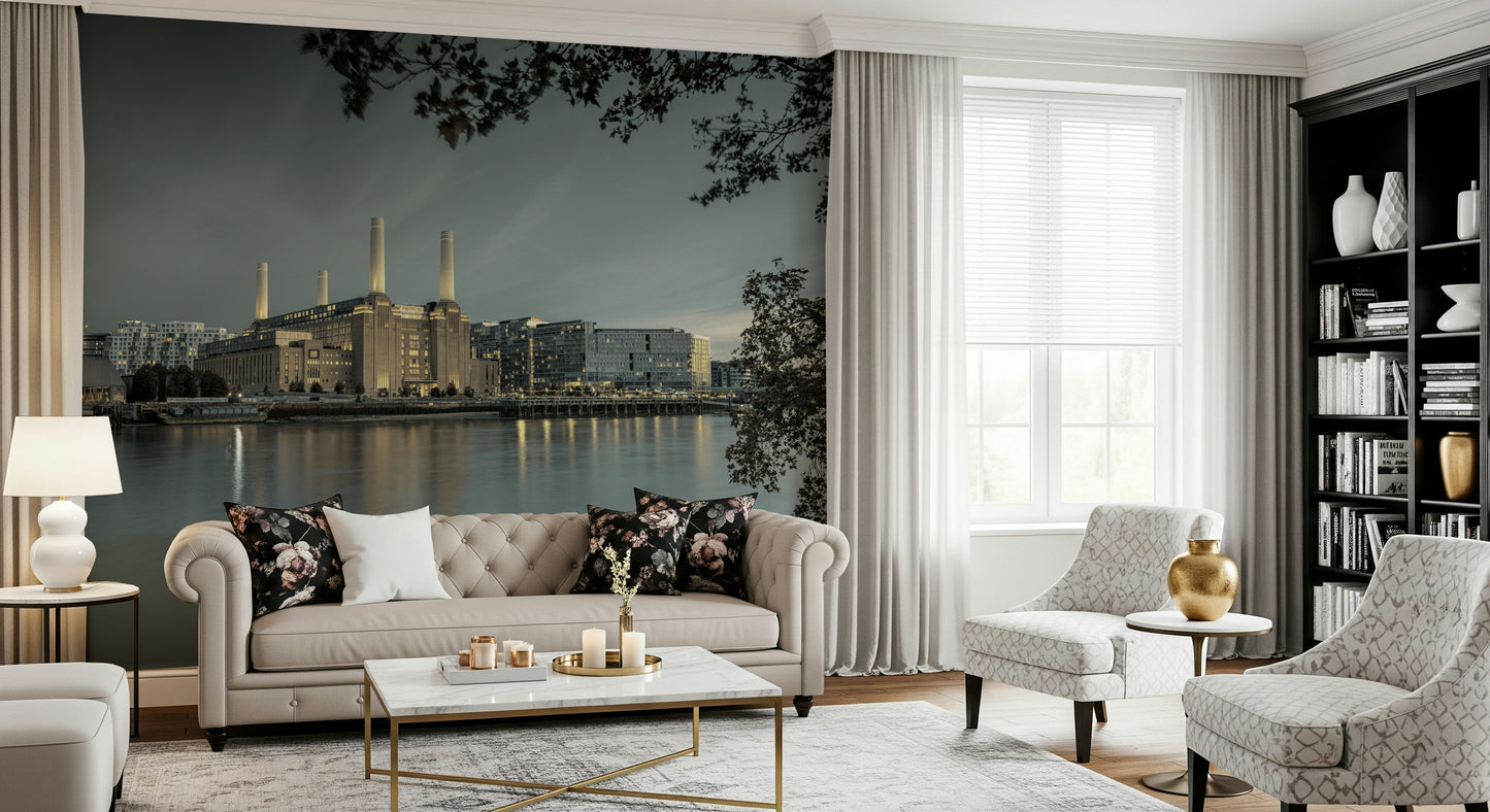 London's Powerhouse Wall Mural