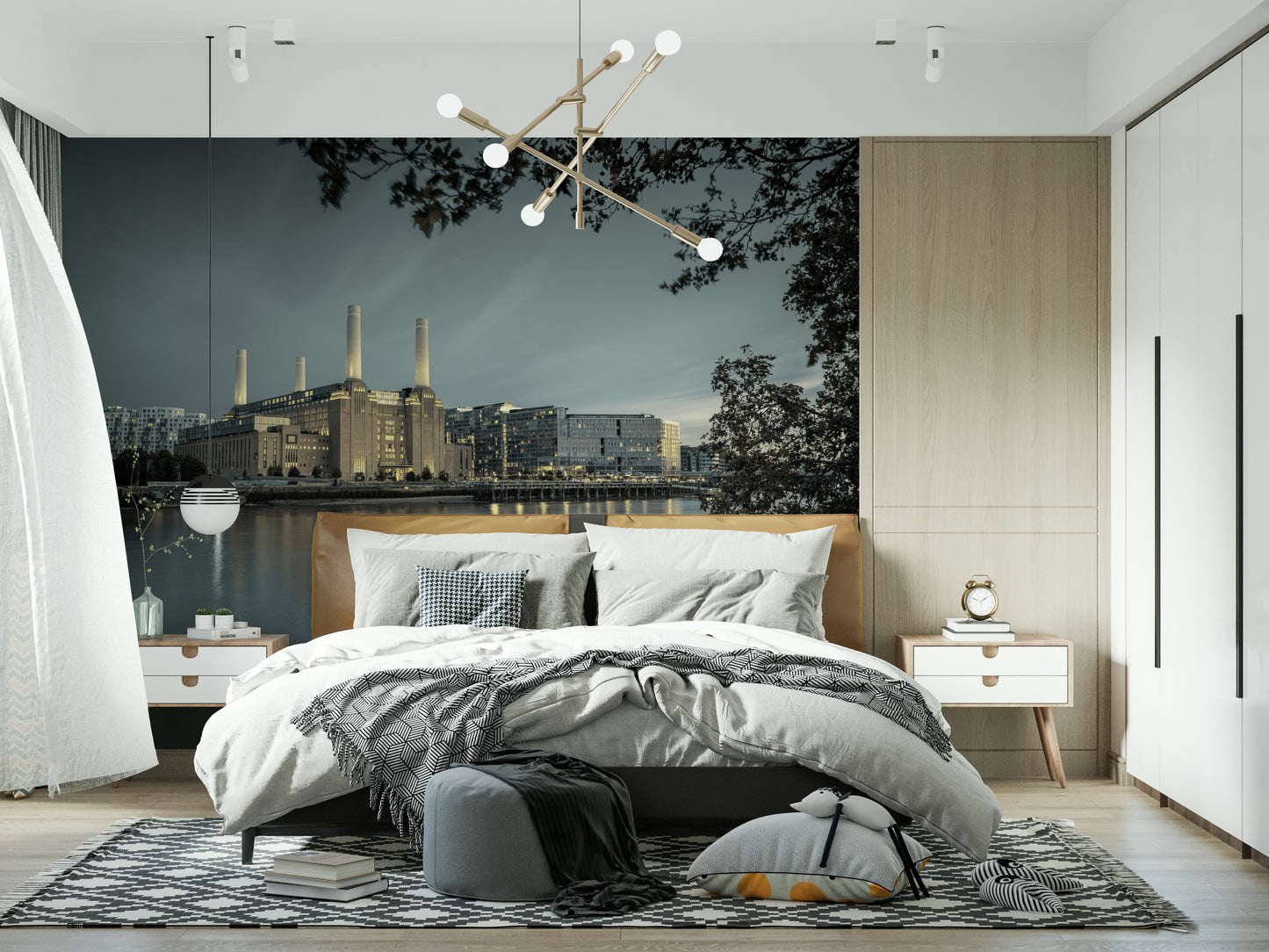 London's Powerhouse Wall Mural