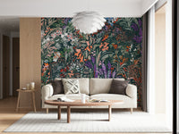 Ornate Biodiversity Canvas print, complexity of nature, maximalist, stunning view.