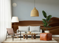 Desert Dunes Under the Sun print, serene sandy rolling hills.