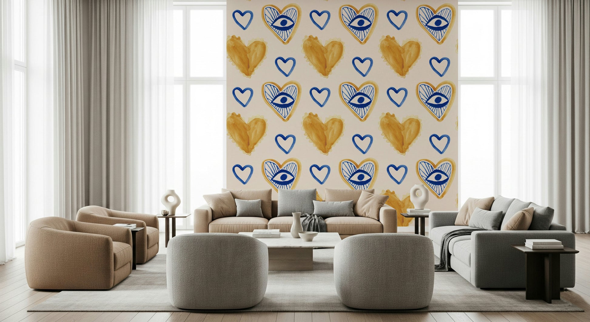 Delicate washes of heartfelt hues adding warmth and calm to interiors.