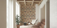 Ornate flourish pattern, Antique Floral design for walls.
