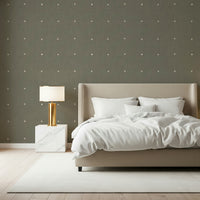 Soft Texture Squares Taupe wallpaper minimalist pattern design.