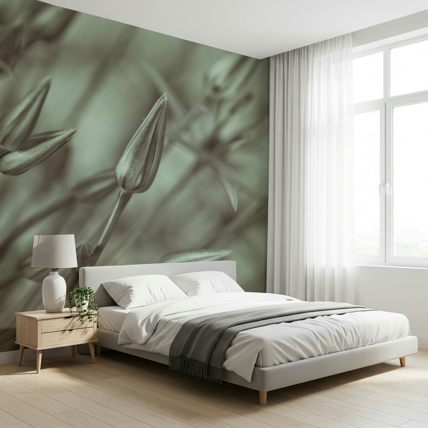 Symphony of Alliums Wall Mural