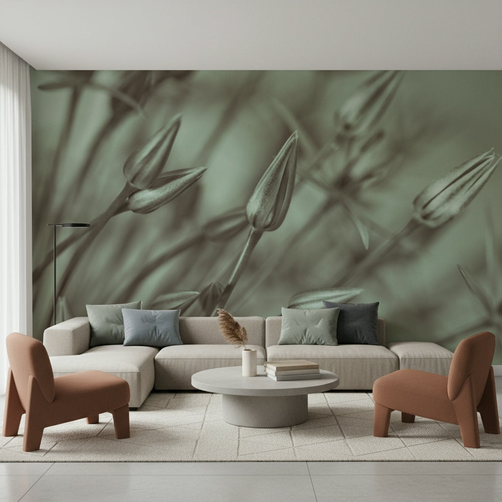 Symphony of Alliums Wall Mural