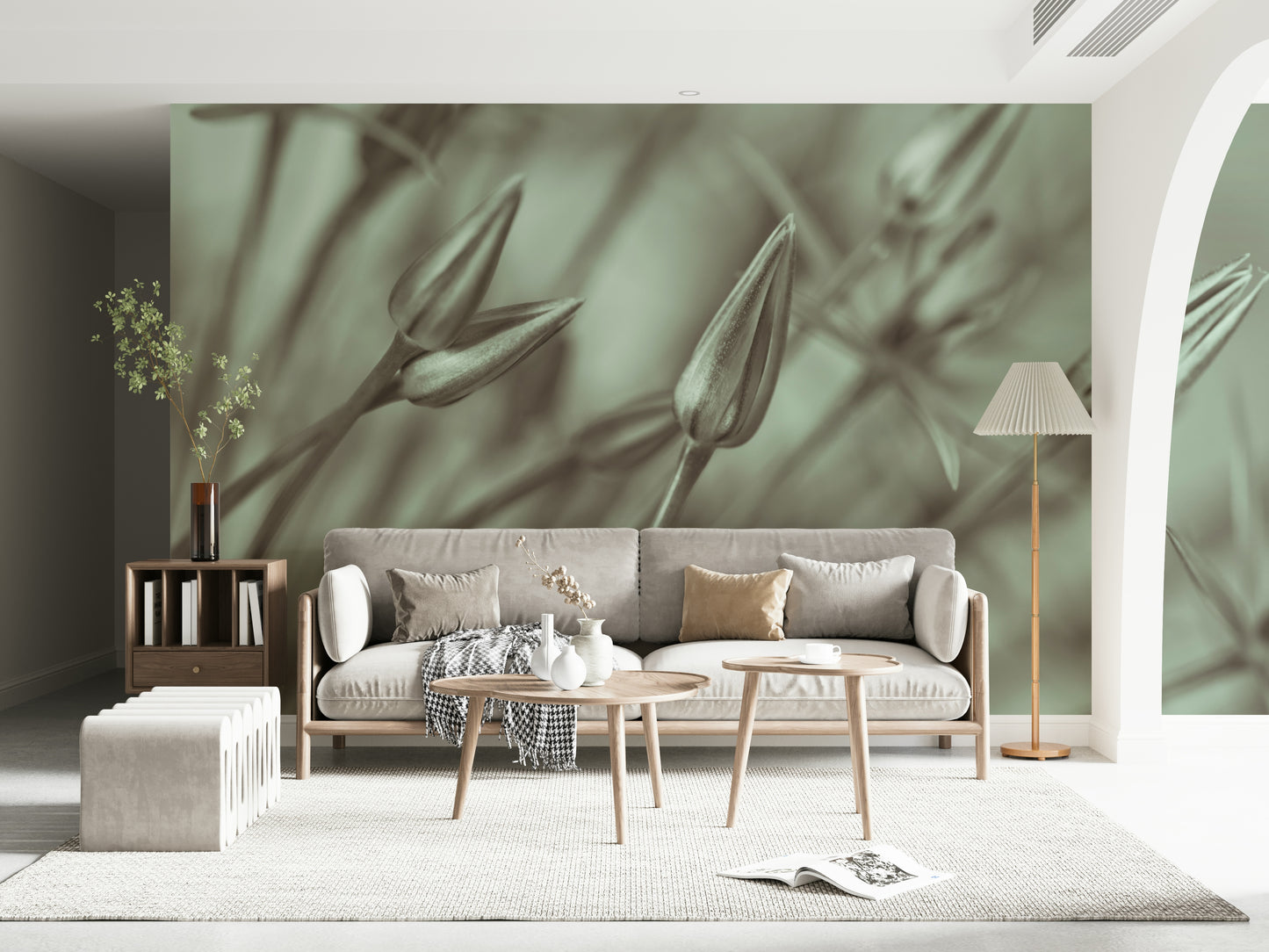 Symphony of Alliums Wall Mural