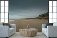 Medieval Bamburgh Castle structure photographic mural