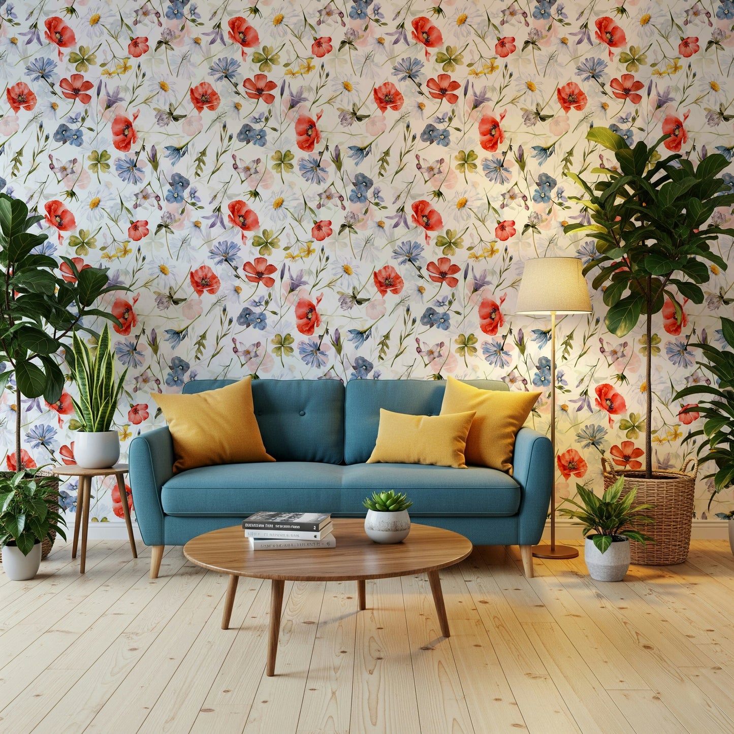 Botanical Serenity Wallpaper⁠