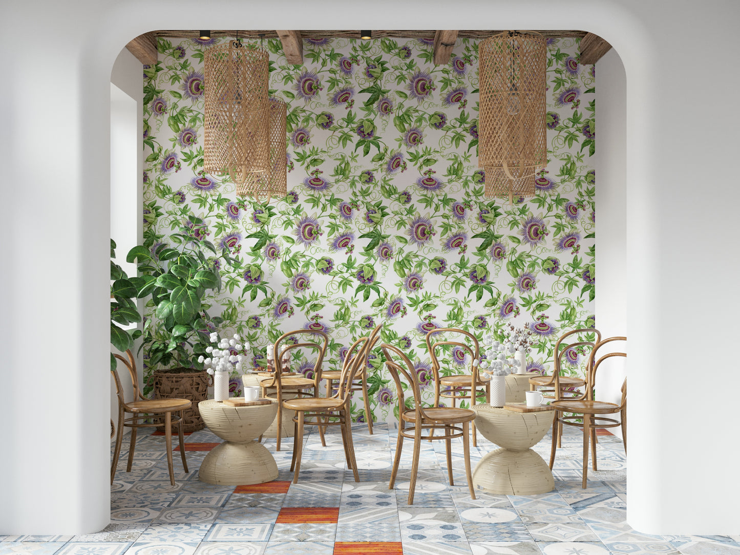 Passionflower Dream Wallpaper⁠