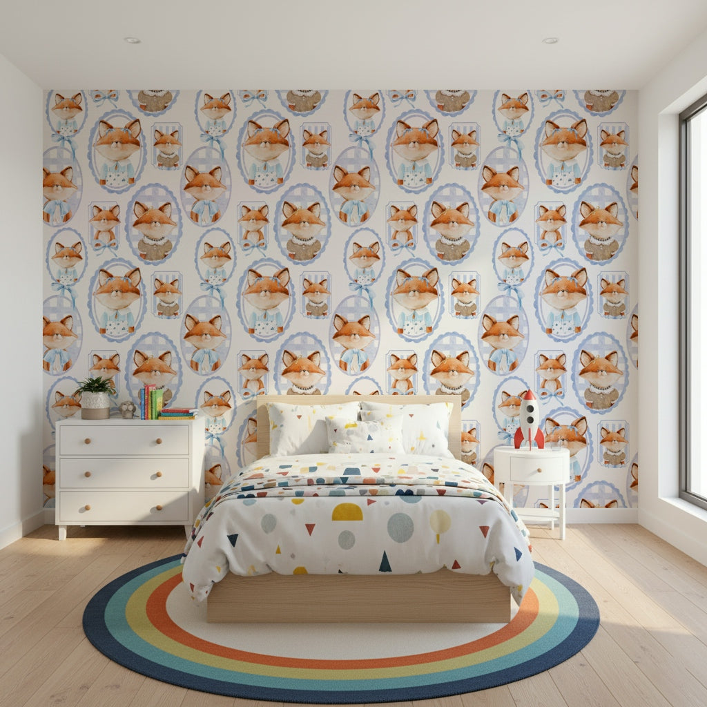 Playful Fox Portrait Gallery wallpaper creature portraits drawing