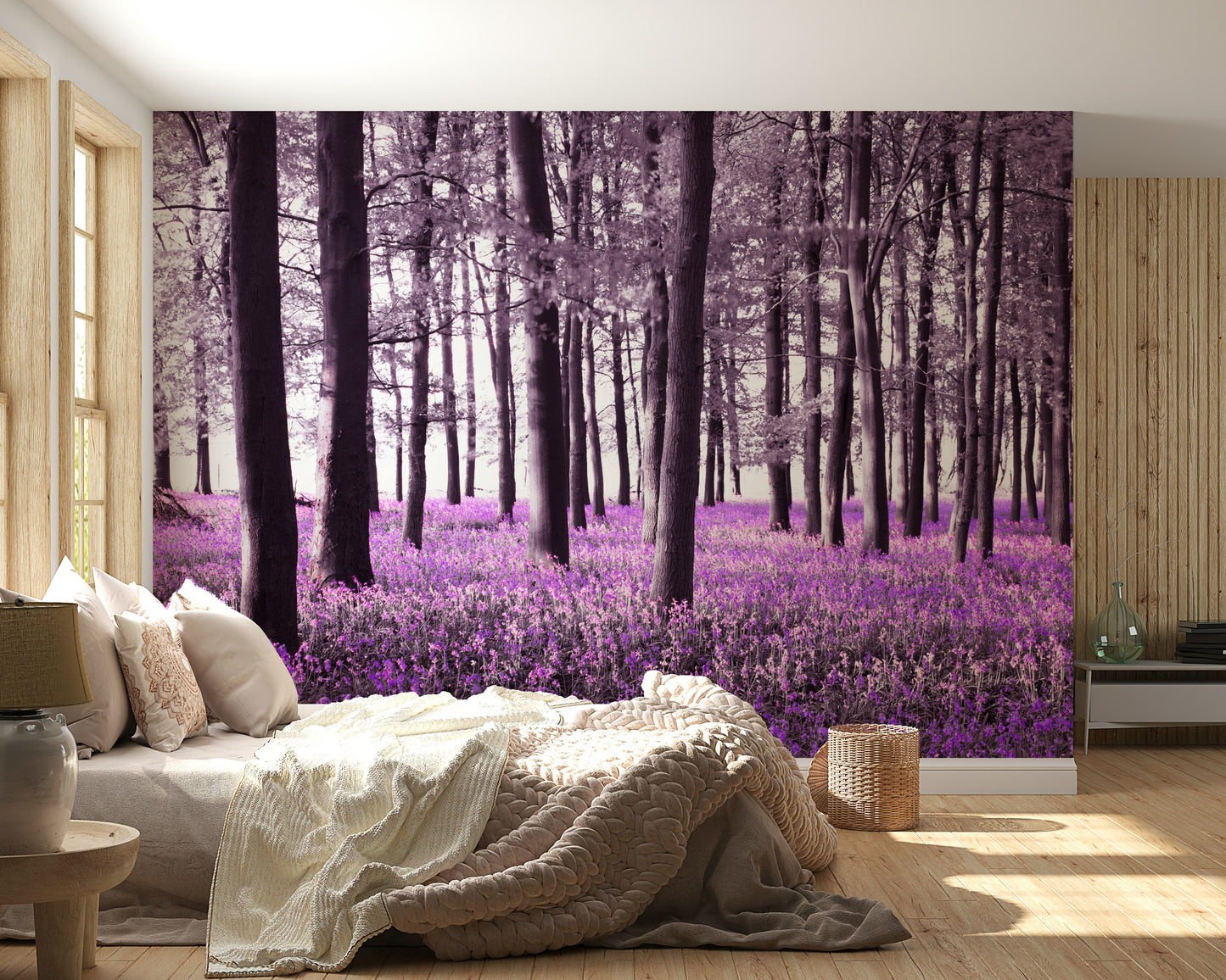 Mysteries of Bluebell Forest Wall Mural