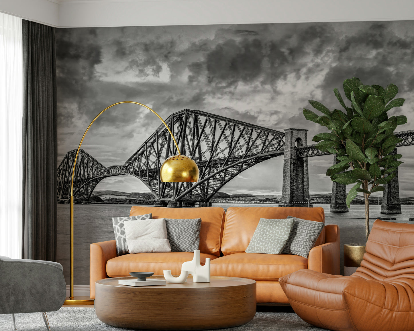 Forth Bridge Majesty Wall Mural