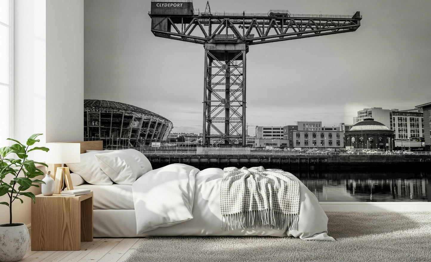 Glasgow's Giant Wall Mural